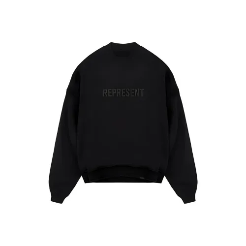REPRESENT Черные Мужские Свитшоты