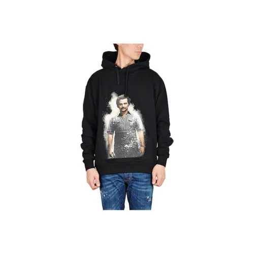 IH NOM UH NIT Черные Мужские Свитшоты