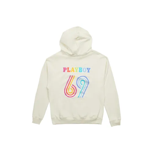 SSSAINT LOUIS SSSAINT LOUIS X Playboy Co Branded SERIES Белый Унисекс Свитшоты