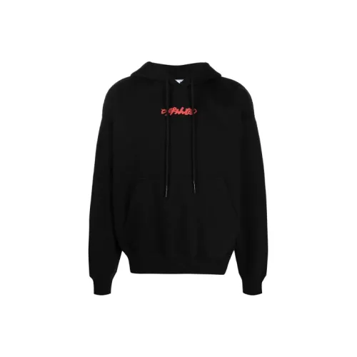 Off Белый FW21 Черный Мужские Толстовки