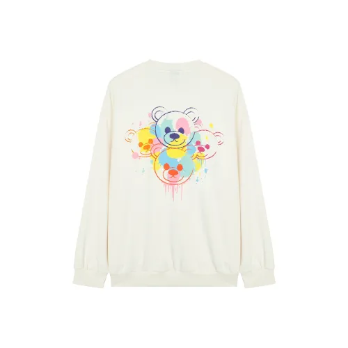 Yvette Сливочный Унисекс Свитшоты