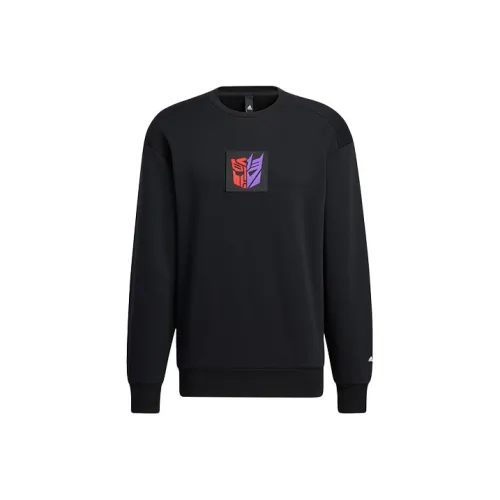 Adidas X Transformers Co Брендированная Серия Толстовка Унисекс Черный