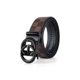 Коричневый в клетку