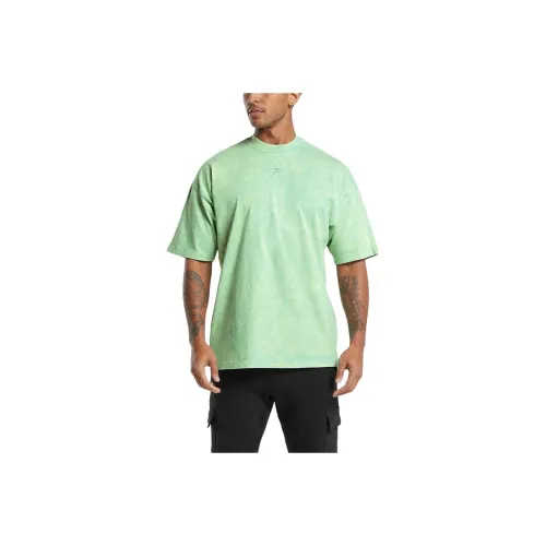 GYMSHARK Зеленый Мужской T-Рубашки