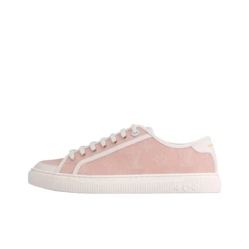 LOUIS VUITTON Лагуна SNEAKER 25SS Весенний Летний Печенье Обувь Низкий Топ Кеды Женские Розовый