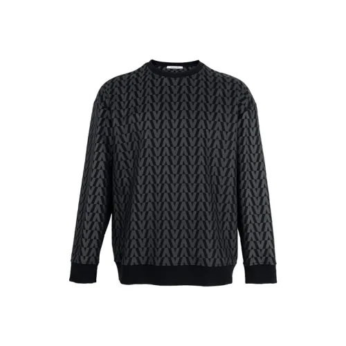 Valentino Черные Мужские Свитшоты