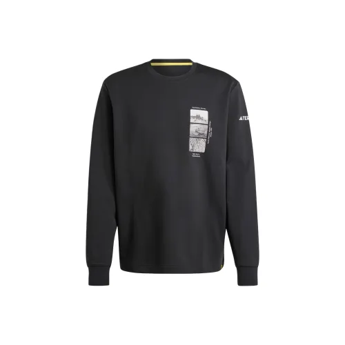 Adidas x National Geographic T-Shirt Унисекс Черный