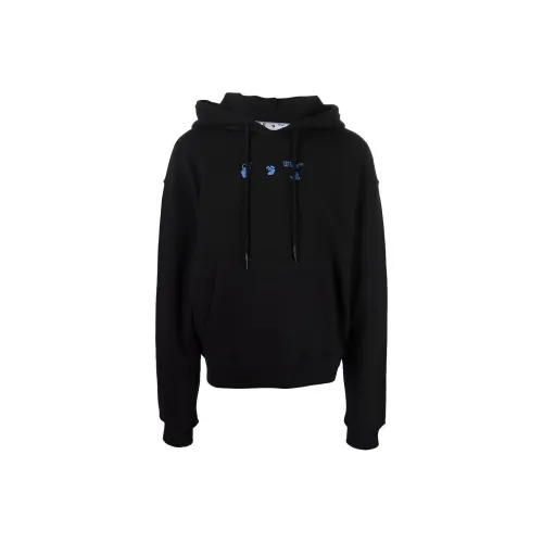 Off Белый FW21 Черный Мужские Толстовки