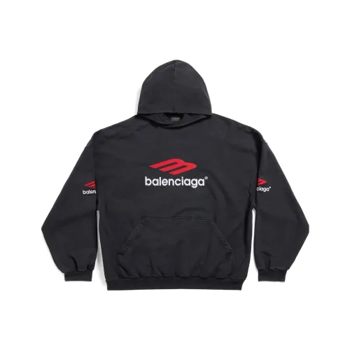 BALENCIAGA Черный Унисекс Свитшоты