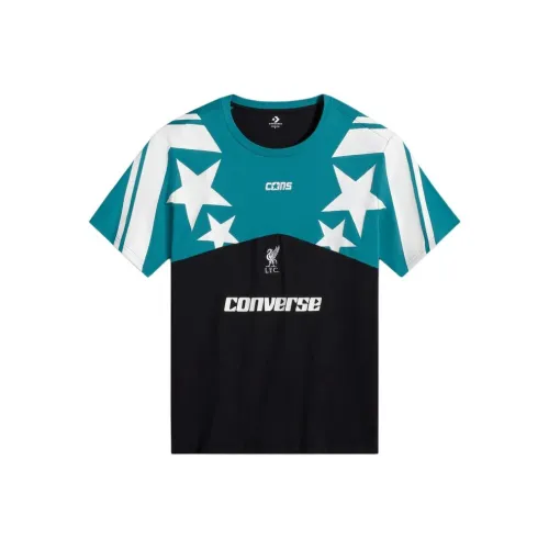 Конверс x LIVERPOOL FC Футболка Унисекс Зеленая