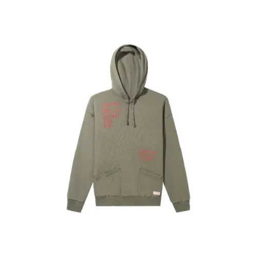 Levi's X MIHARA Свитшот Мужской Зеленый