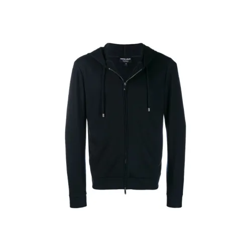 GIORGIO ARMANI Морской синий Мужские Свитшоты