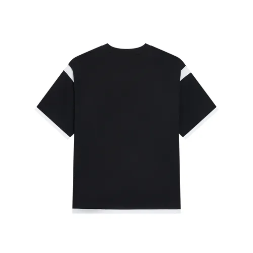 FUN Черные мужские футболки с коротким рукавом