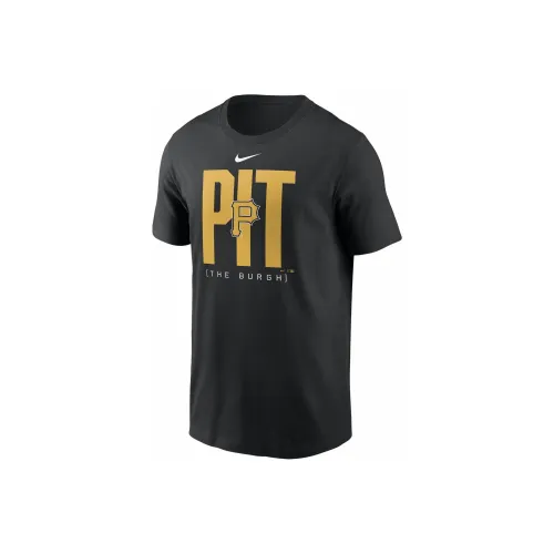nike Pittsburgh Pirates Команда Scoreboard T-Shirt Мужской Черный