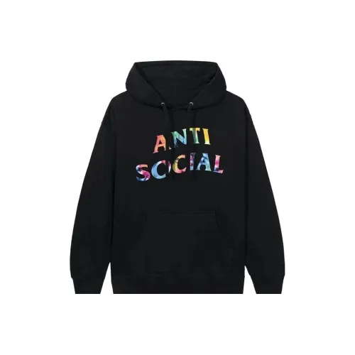 ANTI SOCIAL SOCIAL CLUB Черные Мужские Толстовки