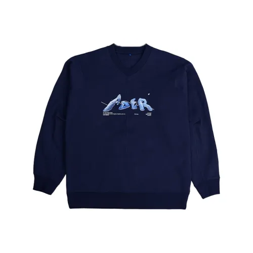 ADER ERROR Синий Мужской Свитшот
