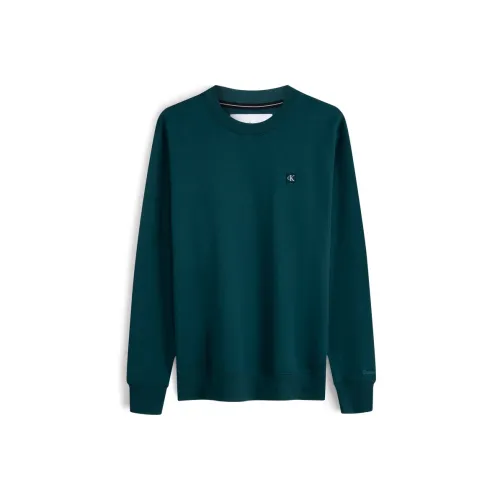 CALVIN KLEIN Толстовка Мужской Глубокое море Зеленый