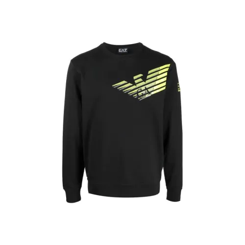 EMPORIO ARMANI EA7 Толстовка Мужской Черный