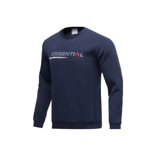 LINING Training Series Толстовка Мужская Темно-Ирисовый Синий