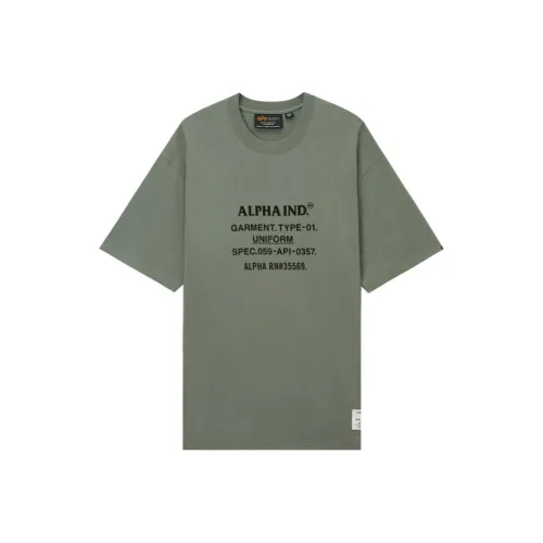 Совместный бренд Alpha Industries SS25 T Рубашка Мужская