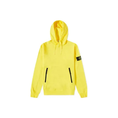 Stone Island Желтый Мужской Свитшот