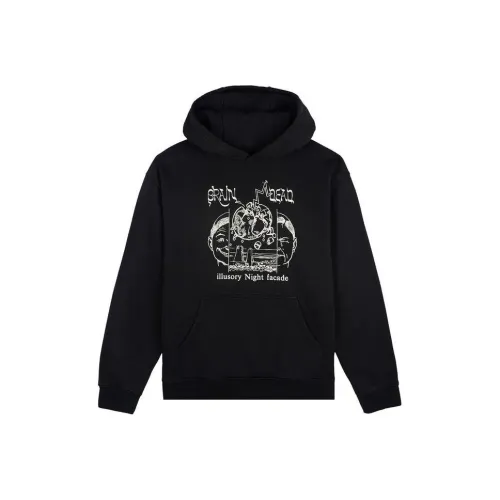 Brain Dead co-brand Черные мужские свитшоты