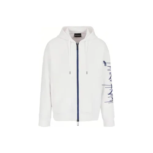 EMPORIO ARMANI Свитшот Мужской Белый