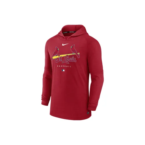 Nike Red Men's Hoodies Найк Красный Мужские Толстовки