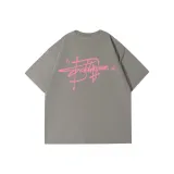 Железно-серый (Розовый принт)