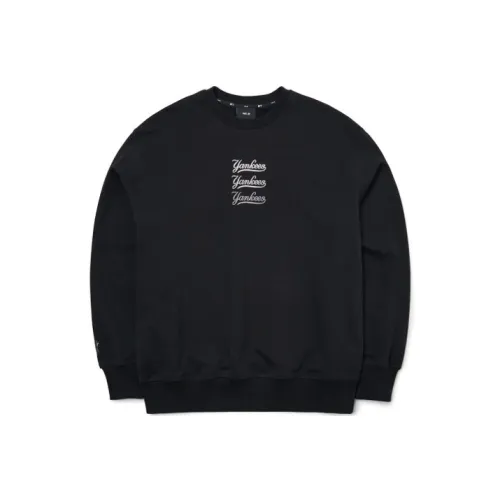 Mlb Base Logo Черный Унисекс Свитшоты