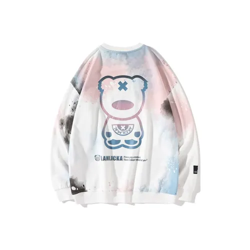 LAMLICKA Толстовка Унисекс Белый