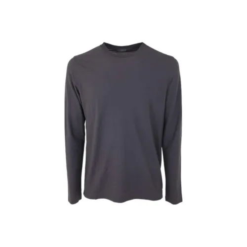 Zanone Серый Мужской T-Рубашки