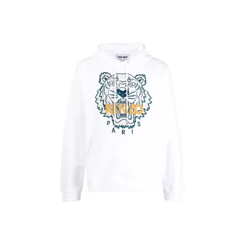 KENZO Classic Tiger Head Толстовка Мужской Белый