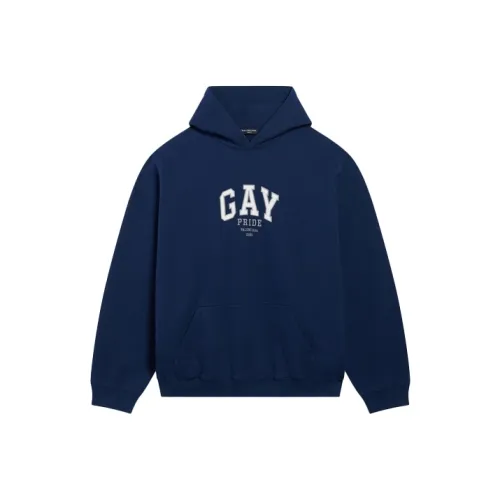 Balenciaga Синий Мужской Свитшот