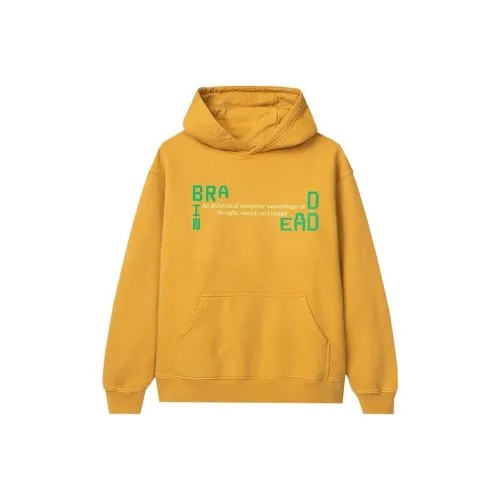 Brain Dead co-brand Желтый Мужской Свитшот