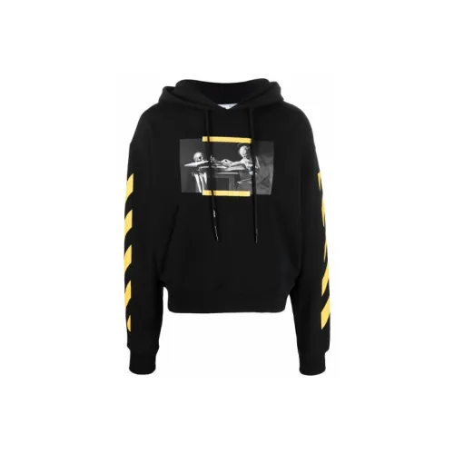 Off Белый FW21 Черный Унисекс Свитшоты