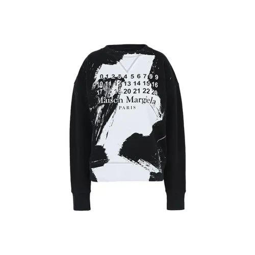 Maison Margiela Черный Мужские Свитшоты