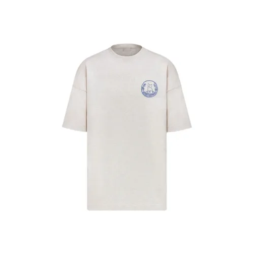 DIOR SS25 Летняя коллекция мужская одежда рубашка мужская бежевая