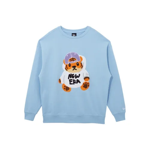 New Era Небесно-синий Унисекс Свитшоты