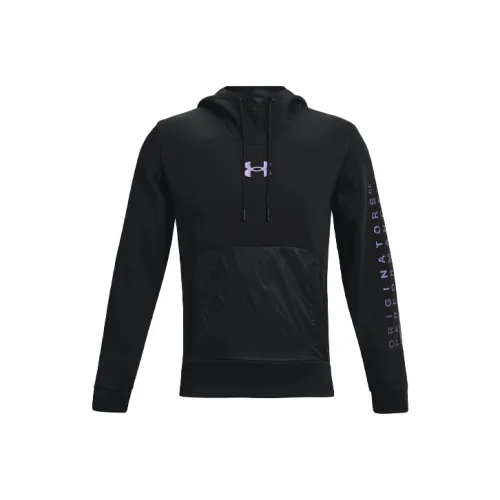 Under Armour Sportstyle Черный Фиолетовый Мужские Толстовки