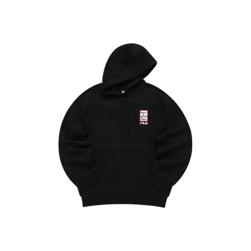 FILA Have A Good Time Collection Глубокий черный Унисекс Свитшоты