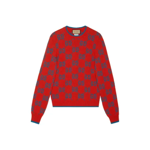 GUCCI SS23 Толстовка Мужской Красный