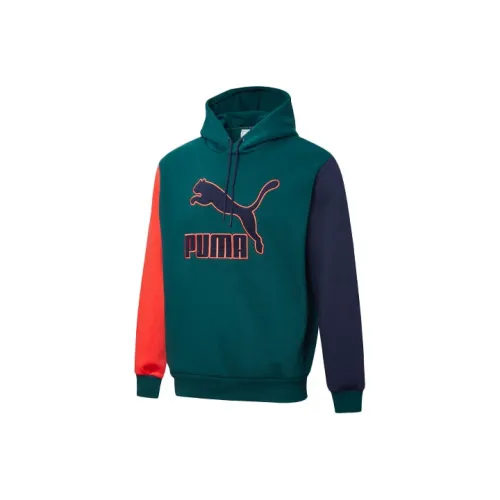 PUMA Зеленый Мужской Свитшот