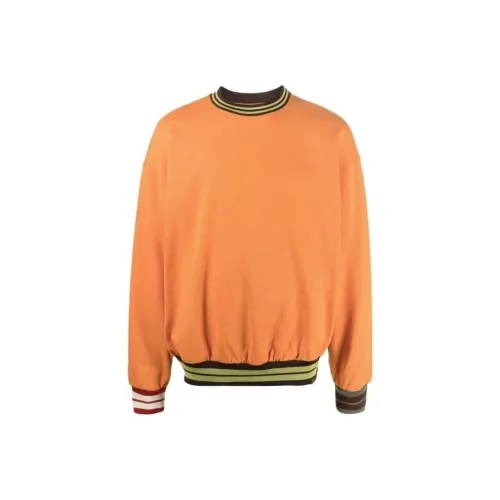 Jacquemus Orange Men's Sweatshirts Джакемоуз Оранжевый Мужской Свитшот