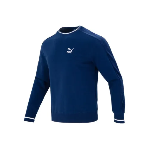 PUMA Синий Мужской Свитшот