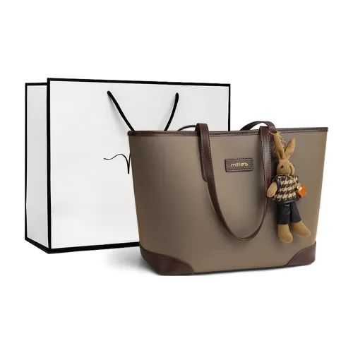 MILLIE'S Ткань Портативный Подмышечный Сумка на плечо Тоут Сумка Сумка для покупок Стандартная Женская Хаки