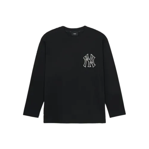 MLB New York Yankees Mega Logo T-Shirt Unisex Black MLB Нью-Йорк Янкиз Mega Логотип Т-Рубашка Унисекс Черный