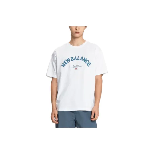 New Balance UNI Athletic Club T-Shirt Унисекс Белый