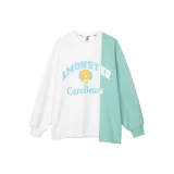 Белый и озерно-голубой