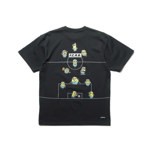 F.C Real Bristol Minions Co Брендированная версия Черная Унисекс Футболка